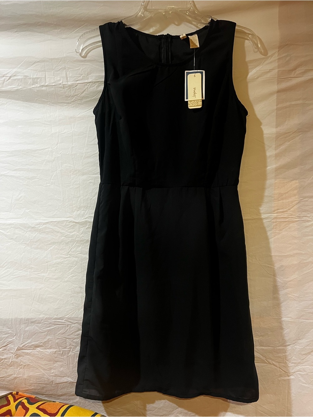 Women's Classic Black Sleeveless Dress